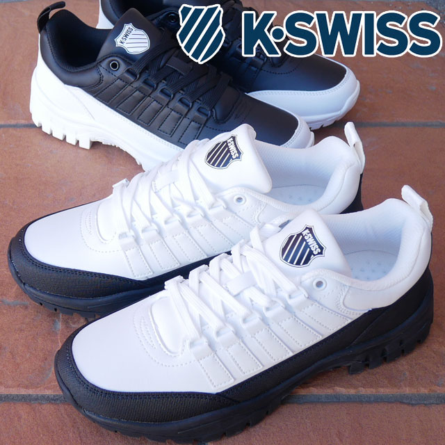 ケースイス K-SWISS メンズ スニーカー KSLW 06 LO ローカット ダッドスニーカー 36102181 ブラック/ホワイト  36102182 ホワイト/ブラック