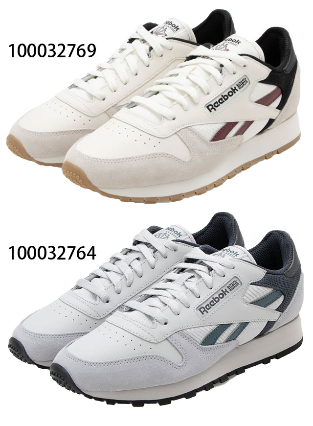 送料無料 スニーカー ランニングシューズ ローカット メンズ FW 秋冬 新作 秋新作 冬新作 人気 流行 定番 2023 Reebok 100032769 100032764 リーボック クラシックレザー カジュアルシューズ チョーク スティールフォグ 靴 i03c-c-leather-2.jpg