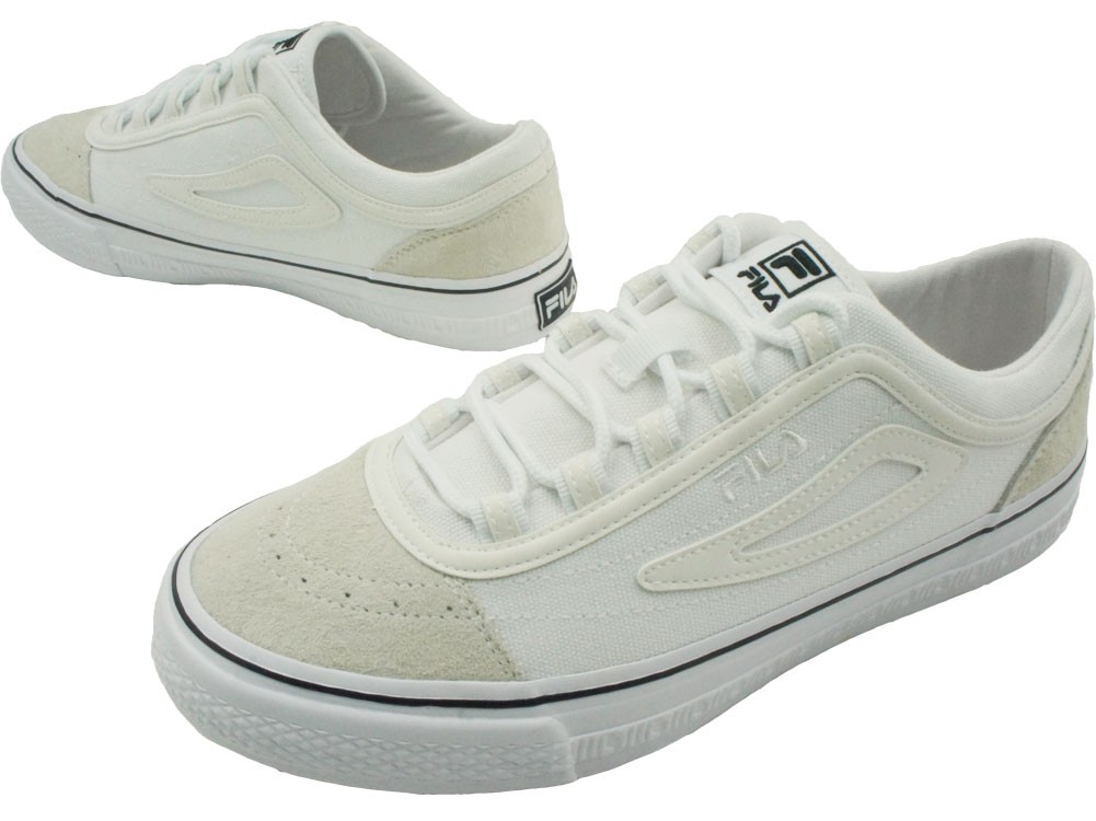 フィラ Fila スニーカー メンズ クラシック ボーダー ローカット 3010 ホワイト 白 3011 オフホワイト F5117 シューマートワールド 通販 Paypayモール