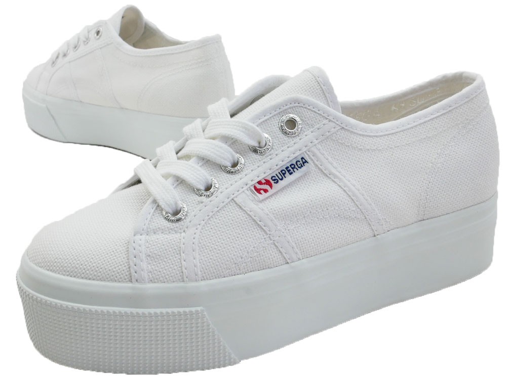ではない スペルガ アップアンドダウン ローカット 厚底スニーカー プラットフォーム S0001l0 シューマートワールド 通販 Paypayモール Superga レディース スニーカー 2790 A Cot W ライン ッチしたオ
