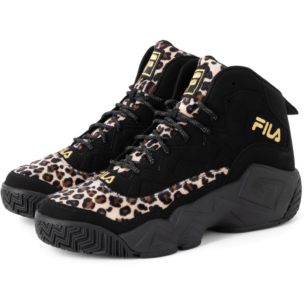 FILA（フィラ） バスケットボールシューズ レディース MB レオパード 