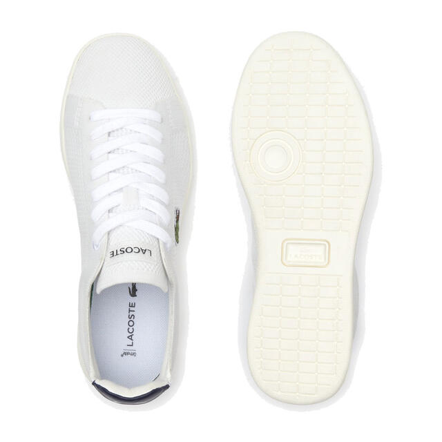 Lacoste スポーツシューズ ホワイト/ネイビー/レッド LACOSTE スニーカー ホワイト/ネイビー/レッド 27㎝ - メルカリ