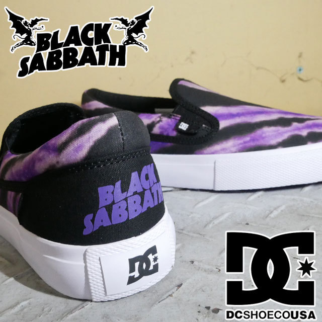 ディーシーシューズ DC SHOES メンズ レディース スリッポン サバス マニュアル SL ローカット BLACK SABBATH コラボ  DM216103 BPU ブラック/パープル : i06-dm216103 : シューマートワールド - 通販 - Yahoo!ショッピング