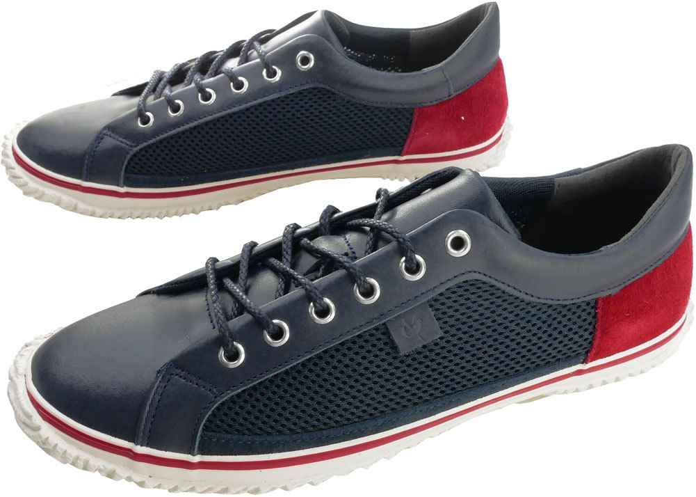 送料無料 メンズ 2021 夏 新作 夏新作 サマー SS スニーカー ローカット 人気 流行 定番 SPINGLE MOVE SPM-291 スピングルムーブ ナイロンメッシュ レザーシューズ メイドインジャパン 日本製 靴 ホワイト 白 ネイビー  父の日 ギフト SPINGLE（スピングル） スピングルムーブ メンズ スニーカー