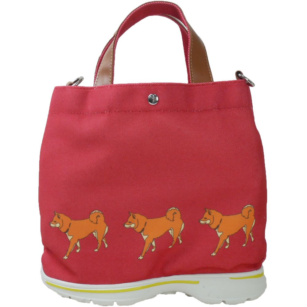 エスタシオン レディース バッグ 犬 ワンコ 2WAY ショルダーバッグ