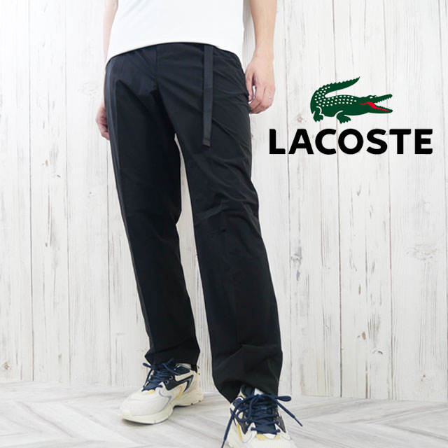 LACOSTE ズボン　幾何学模様 ジョガーパンツ LACOSTE（ラコステ） パンツ メンズ テクニカルスラックス ボトムス 長