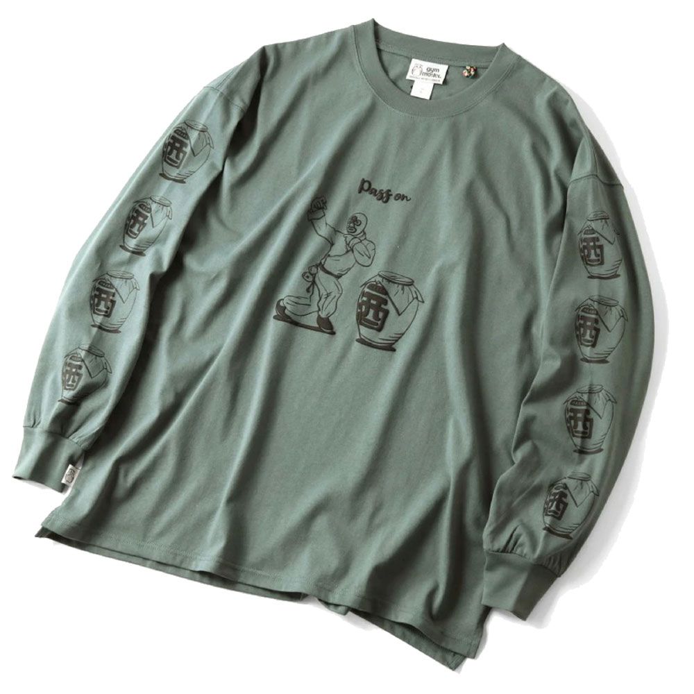 ジムマスター トップス メンズ 17.4oz Pass on ビッグロンTEE ロンT