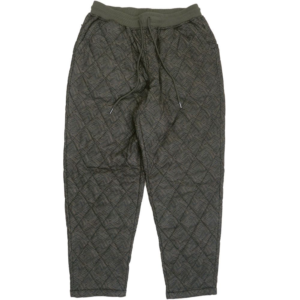 ジムマスター ボトム メンズ ジャガードキルトパンツ 長ズボン 中綿