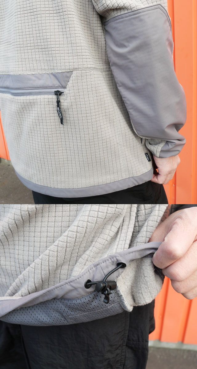 MANASTASH（マナスタッシュ） トップス メンズ グリッド フリース