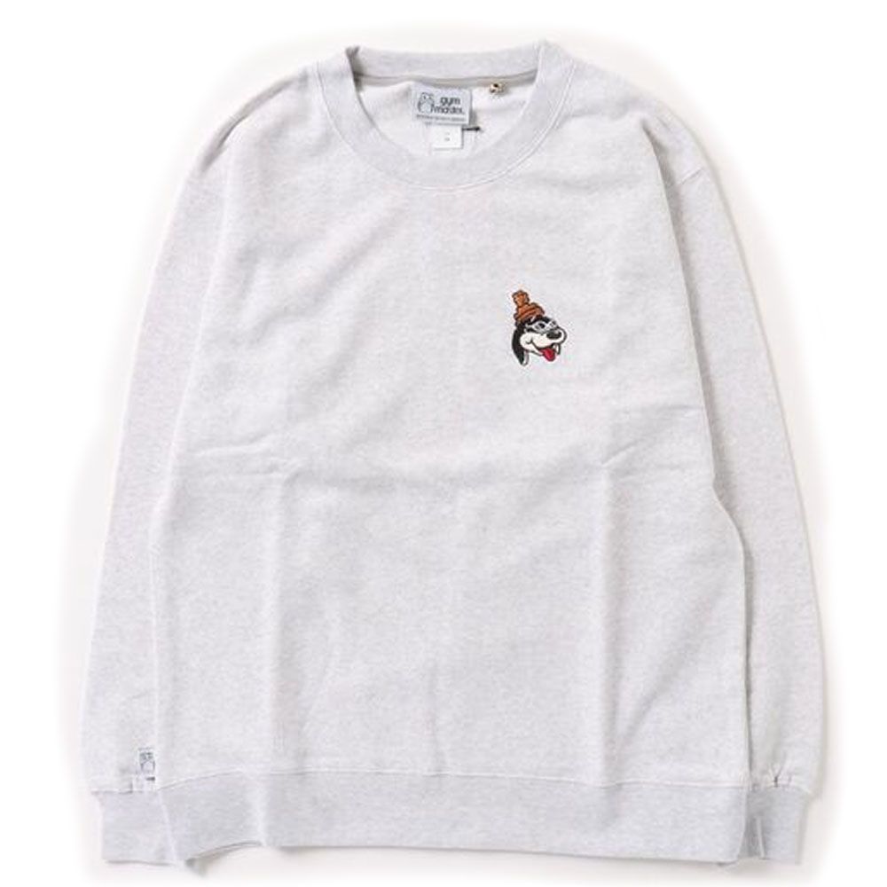 ジムマスター メンズ レディース トレーナー G221763 トップス 10.3oｚ アニマル刺繍スウェットシャツ 長袖 アパレル ウェア 丸首 クルーネック 服