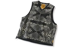 ジムマスター gymmaster メンズ レディース トップス 総柄フリースベスト カットソー アパレル アウター Vネック チョッキ 服 上着 G921663 トライバル メープル |  | 02