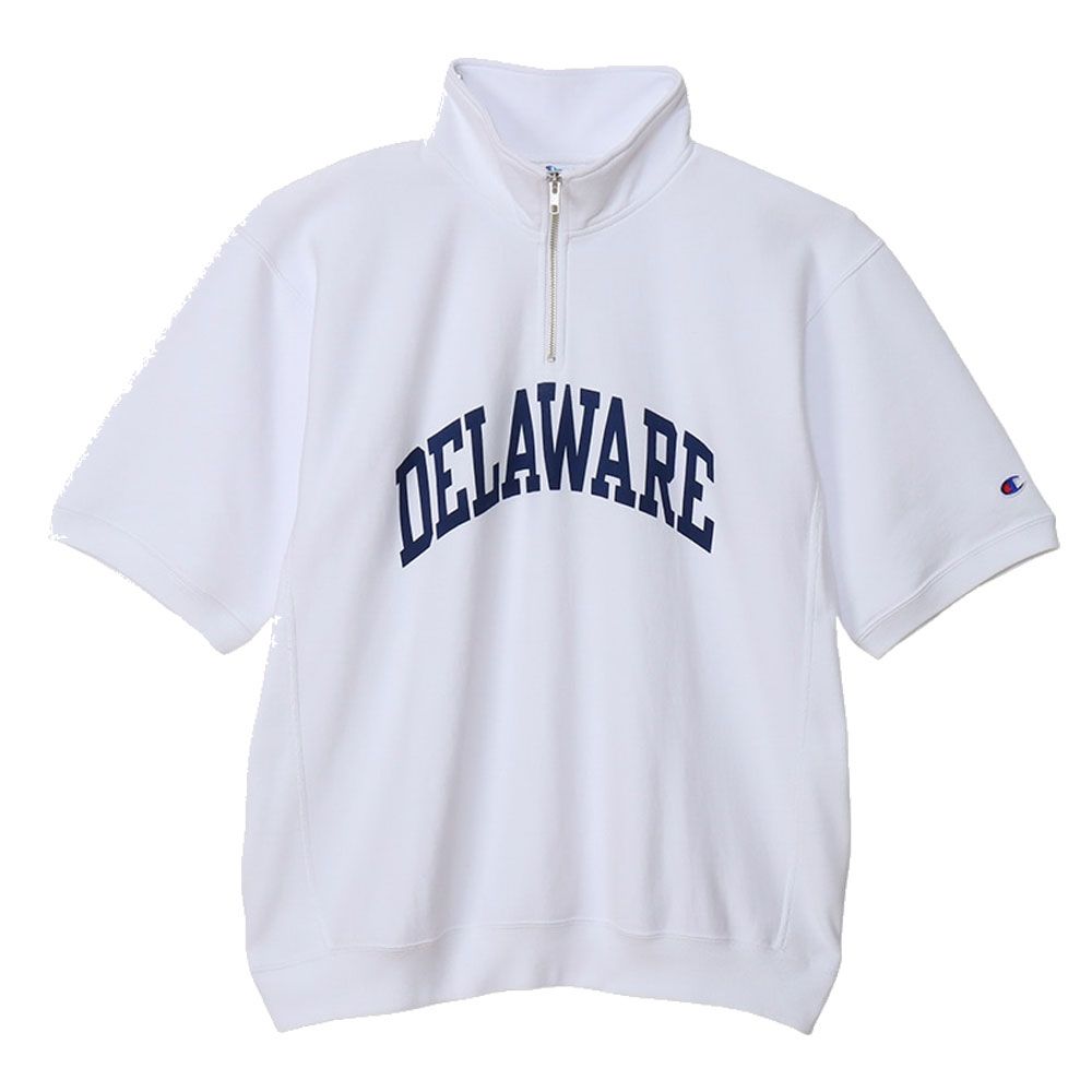Champion（チャンピオン） ハーフジップ Tシャツ メンズ リバース
