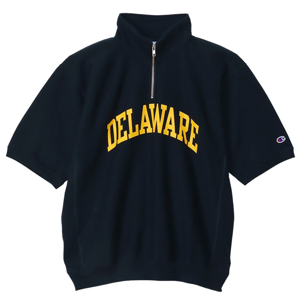 Champion（チャンピオン） ハーフジップ Tシャツ メンズ リバース