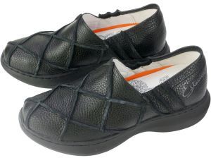 エスタシオン Estacion レディース スリッポン 本革 レザー ミセス