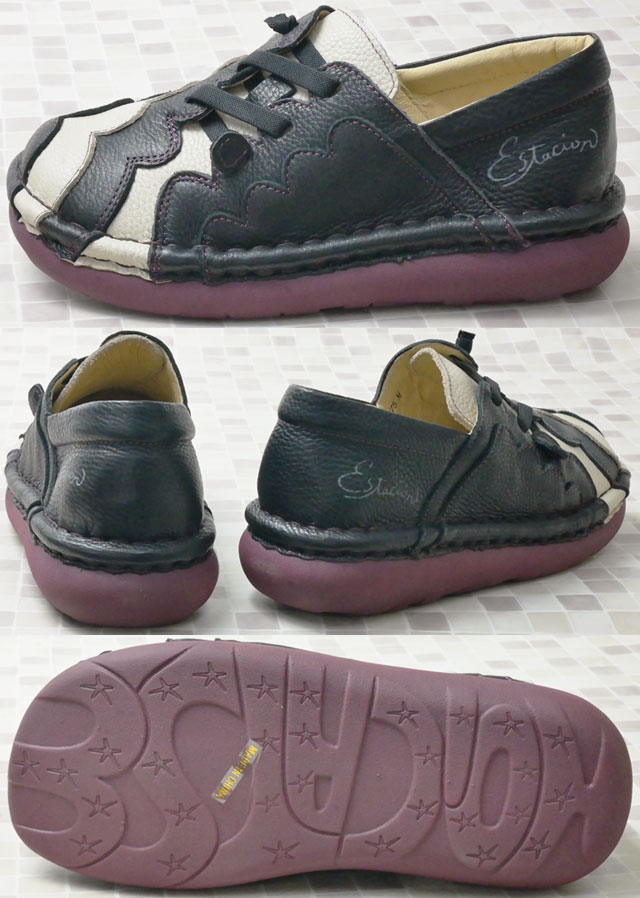 送料無料 レディース FW 秋冬 新作 2022 秋新作 冬新作 スリッポン レースアップ 人気 流行 定番 Estacion TGE475 サイドレースアップ ローヒール 本革 歩きやすい カジュアルシューズ コンフォートシューズ 婦人靴 エスタシオン Estacion レディース スリッポン サイドレースアップ
