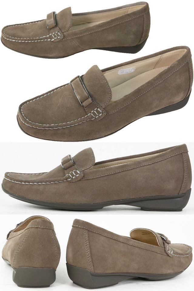 REGAL（リーガル） レディース モカシン ビット付きフラットシューズ