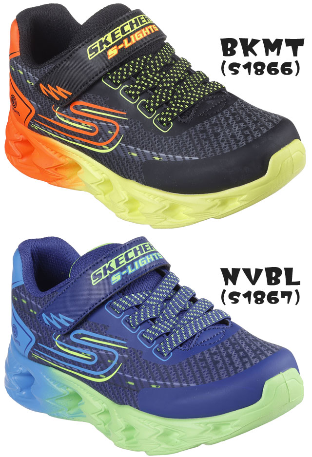 SKECHERS スケッチャーズ 光る靴 スニーカー キッズ 男の子
