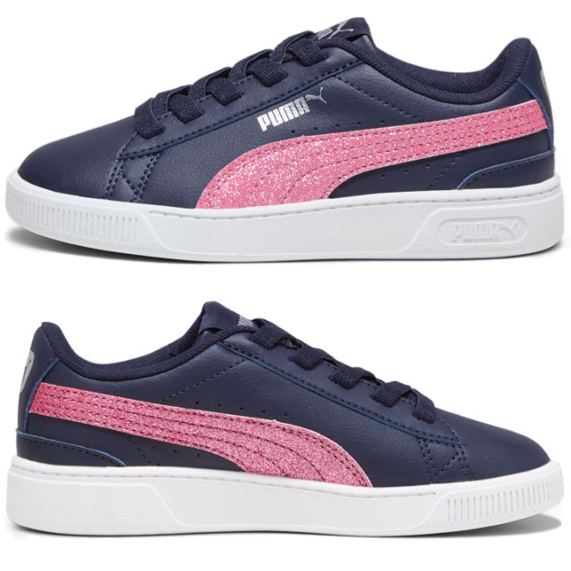 プーマ スニーカー キッズ 女の子 ビッキー v3 グリッツ FS AC PS