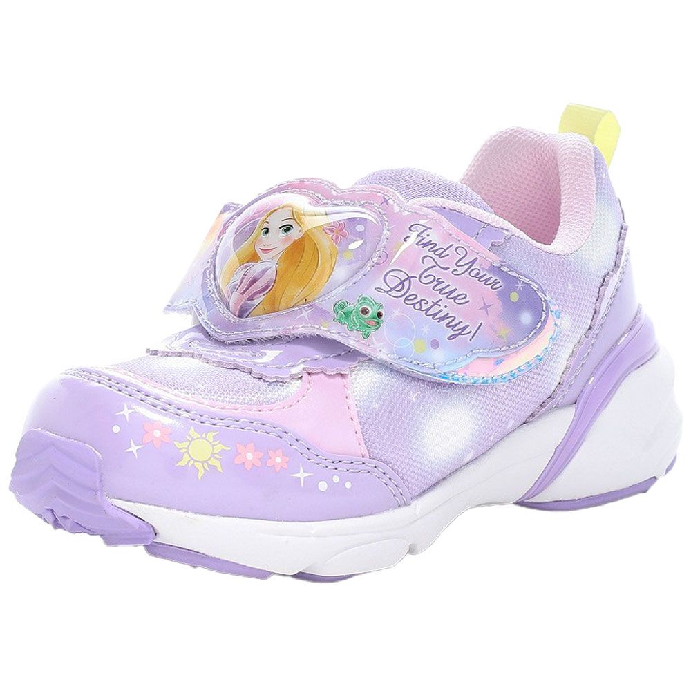  ディズニー アリエル スニーカー 紫 アディダス 15 パープル MoonStar（ムーンスター） ディズニー 光る靴 スニーカー キッズ