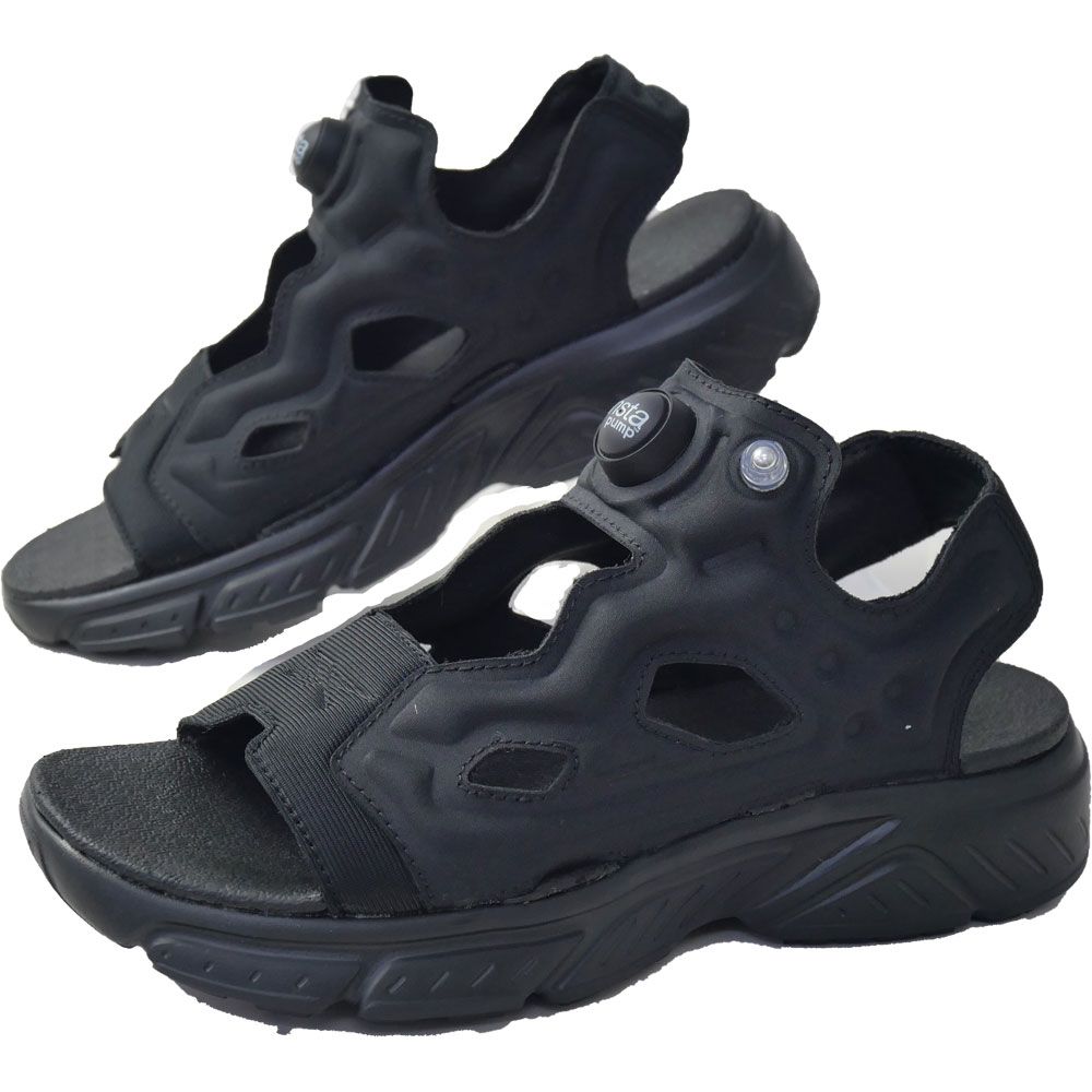 送料無料 サンダル スポーツサンダル メンズ レディース SS 春夏 新作 夏新作 秋新作 人気 流行 定番 2025 リーボック Reebok 100251111 100251110 100251112 100251113 インスタポンプ フューリー カジュアルシューズ スポサン ブラック/ホワイト ホワイト ブラック 黒 靴 Reebok（リーボック） スポーツサンダル メンズ インスタポンプ