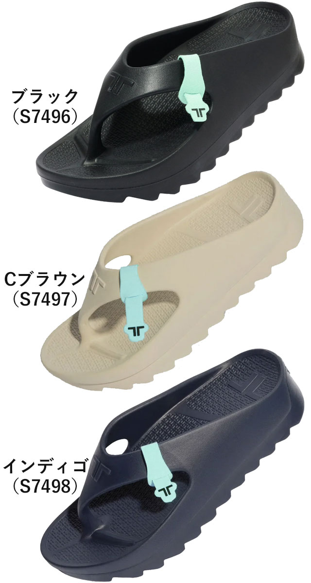 TELIC（テリック） 厚底 リカバリーサンダル メンズ W-FLIP SHARK