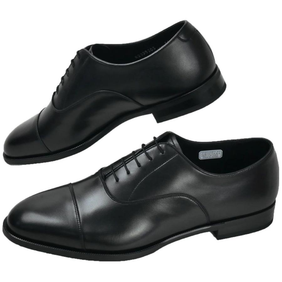 リーガル メンズ ビジネスシューズ ストレートチップ 大きいサイズ 27.5cm ビッグサイズ ワイズ4E 革靴 紳士靴 フォーマル リクルート ドレスシューズ 黒｜smw｜02