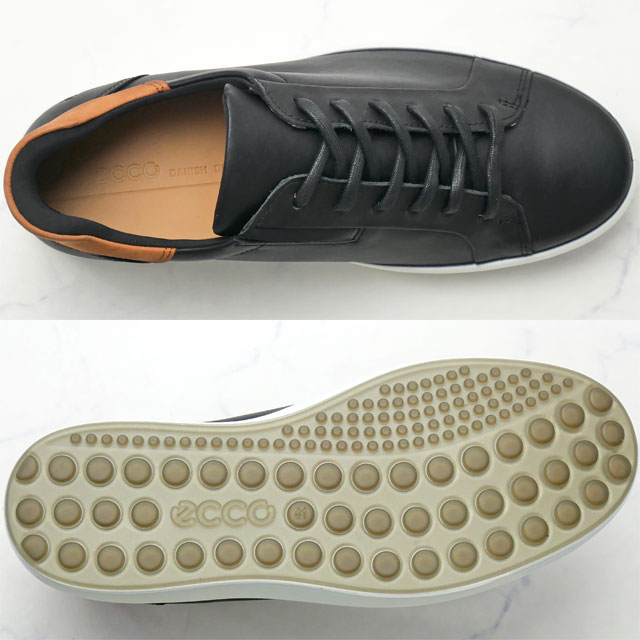 44,000円新品【エコー】メンズ レザースウェード シューズ 42（26.5） ecco（エコー） スニーカー メンズ ソフト 7 M イージー スリップ