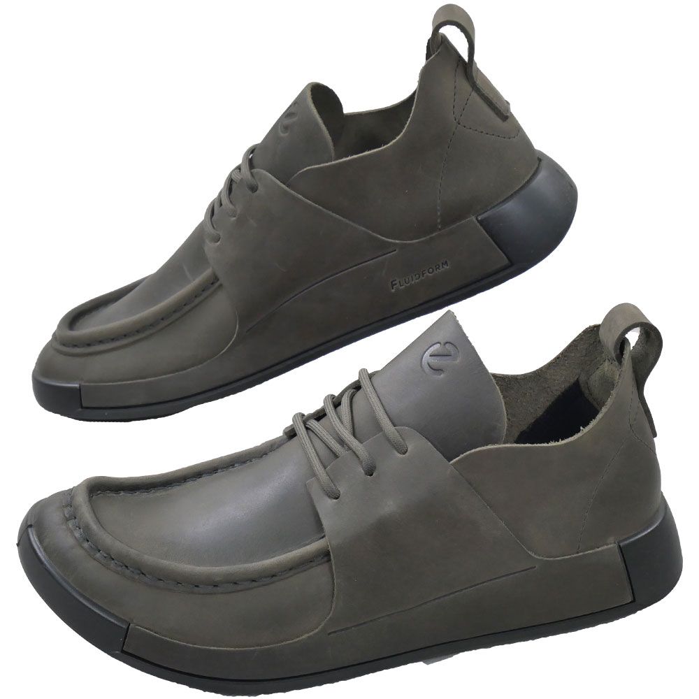 ecco エコー メンズ コズモ レザーシューズ レースアップ スエード 本 