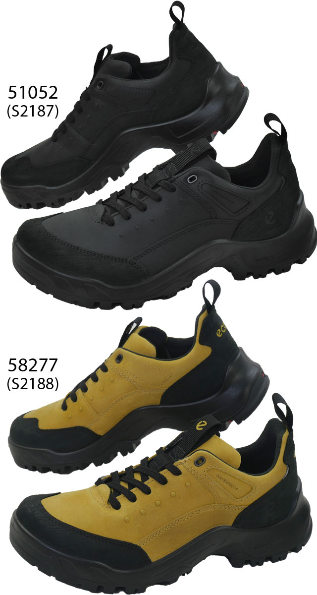 エコー 防水 スニーカー メンズ オフロードシュー ウォータープルーフ