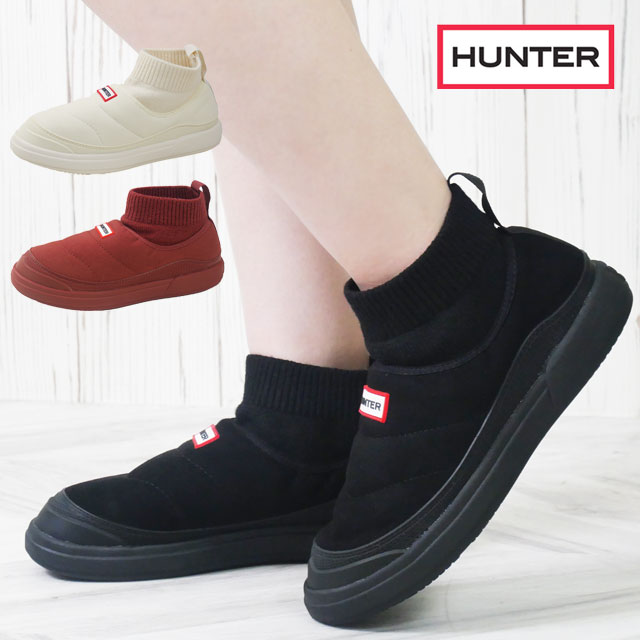 HUNTER（ハンター） ブーツ レディース イン/アウト ビーガン スエード
