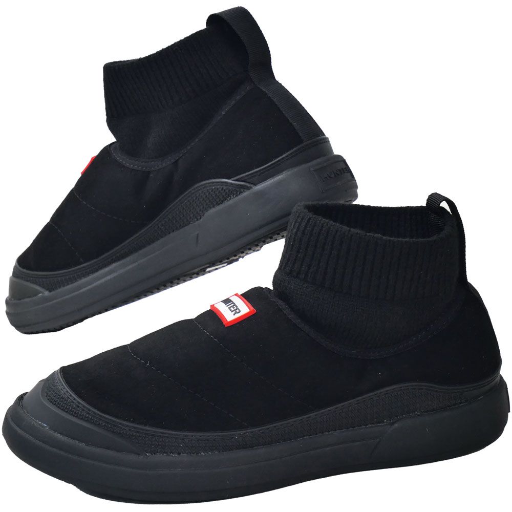 HUNTER（ハンター） ブーツ レディース イン/アウト ビーガン スエード