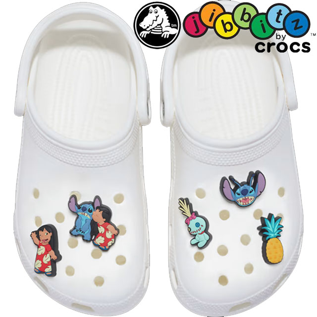 クロックス crocs ジビッツ Jibbitz ディズニー リロ＆スティッチ