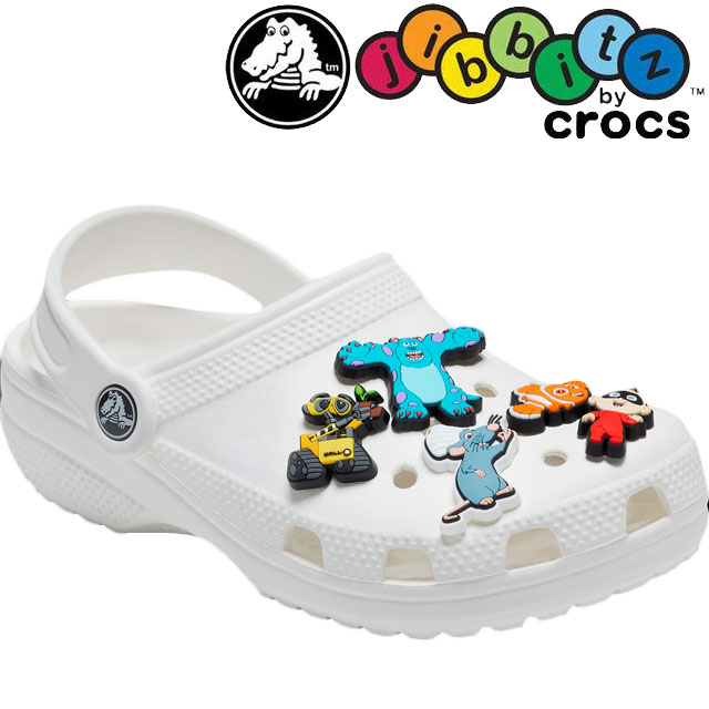 クロックス crocs ジビッツ Jibbitz ディズニー ピクサー 5Pack 5個