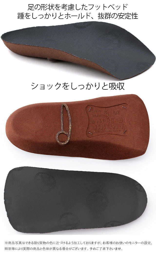 ビルケンシュトック BIRKENSTOCK レディース インソール ブルー 