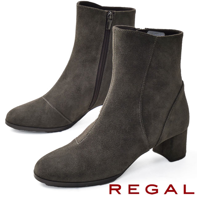 REGAL（リーガル） ブーツ レディース カットワークショートブーツ