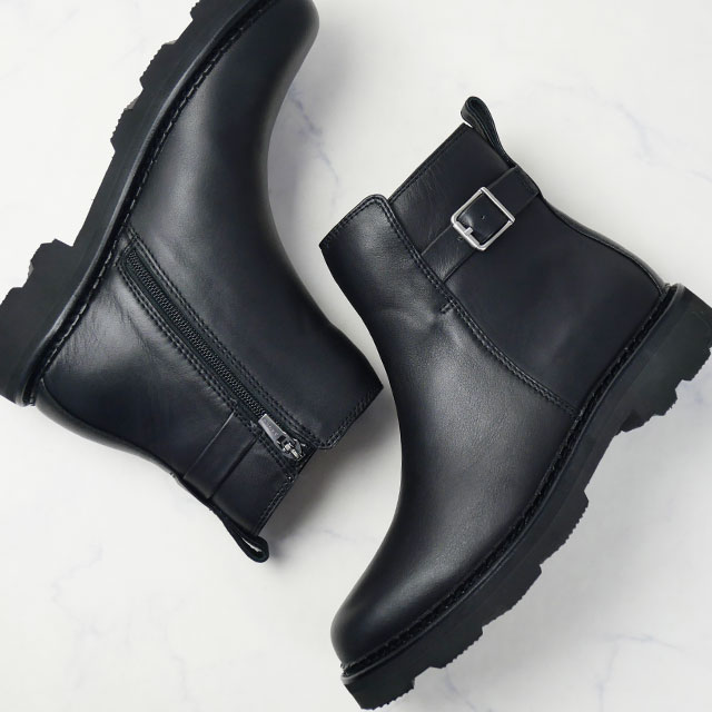 REGALショートブーツ REGAL（リーガル） ベルト付きショートブーツ レディース 本革