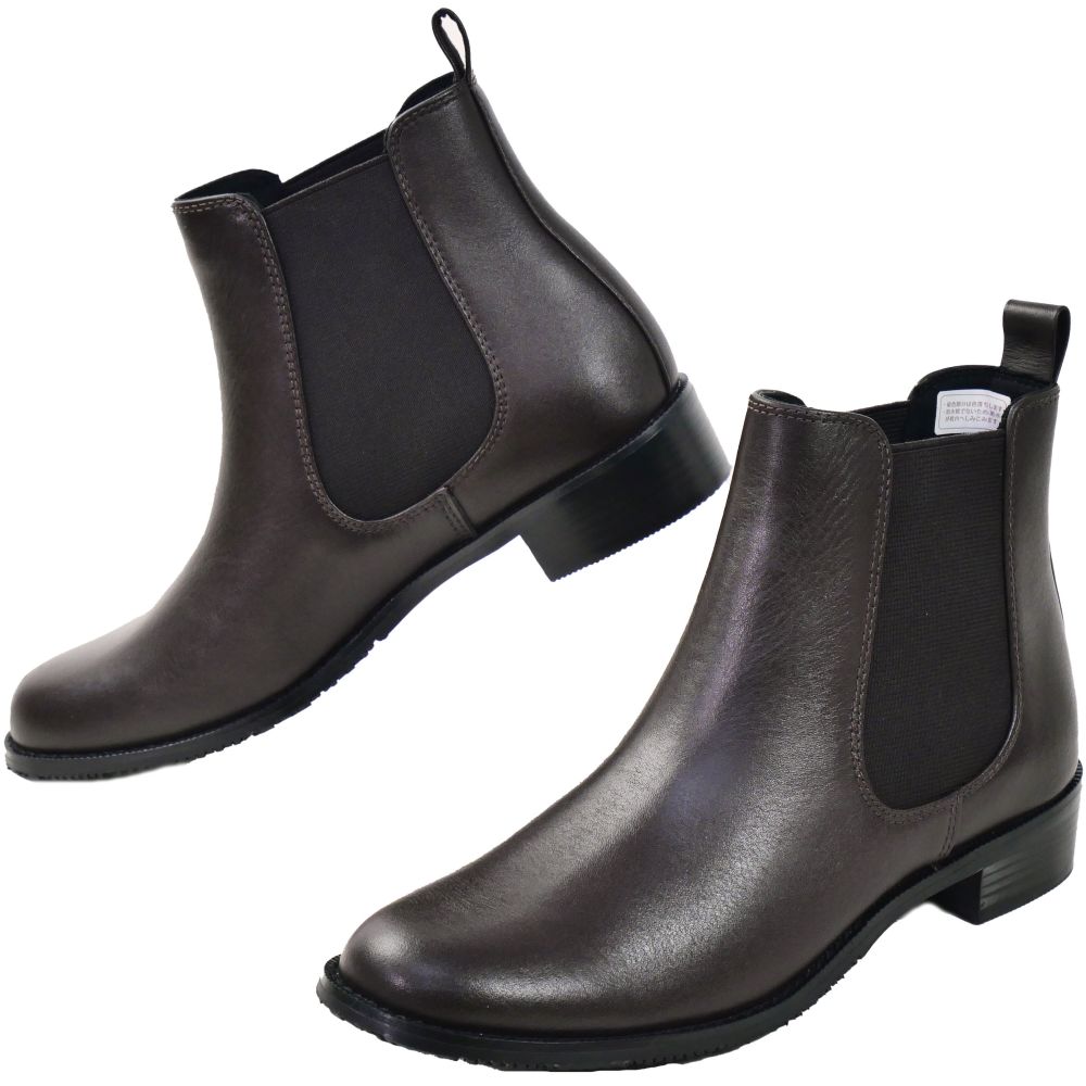 REGAL（リーガル） 社製 アールドット サイドゴアブーツ レディース