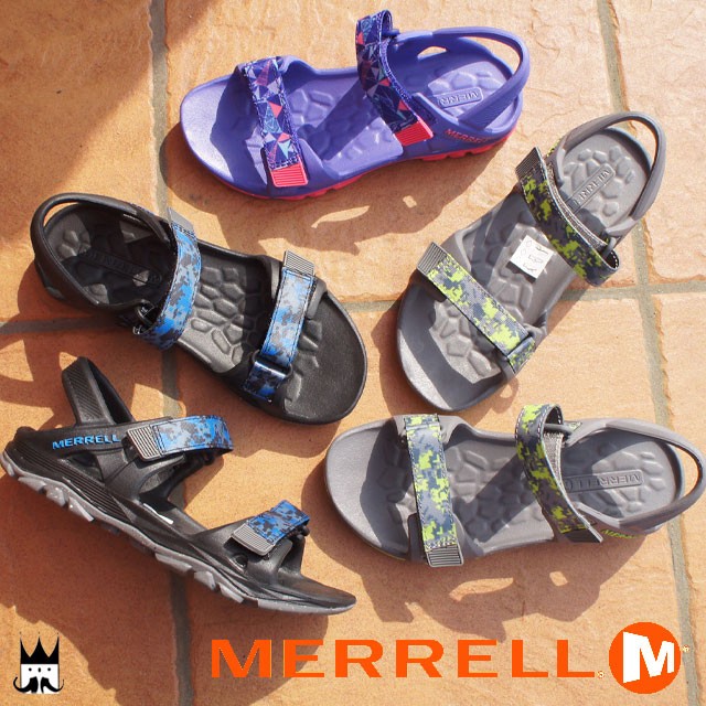 メレル MERRELL 男の子 女の子 子供靴 キッズ ジュニア サンダル ML-B/ML-G ハイドロ ドリフト HYDRO DRIFT ベルクロ  スポーツサンダル スポサン 夏 レジャー : i27-hydrodrift : シューマートワールド - 通販 - Yahoo!ショッピング