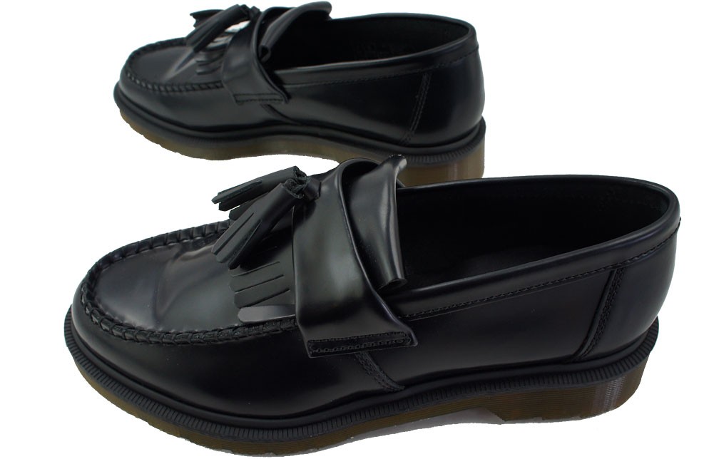 ドクターマーチン Dr.Martens エイドリアン メンズ レディース タッセルローファー 靴 14573001 ブラック ADRIAN ローファー