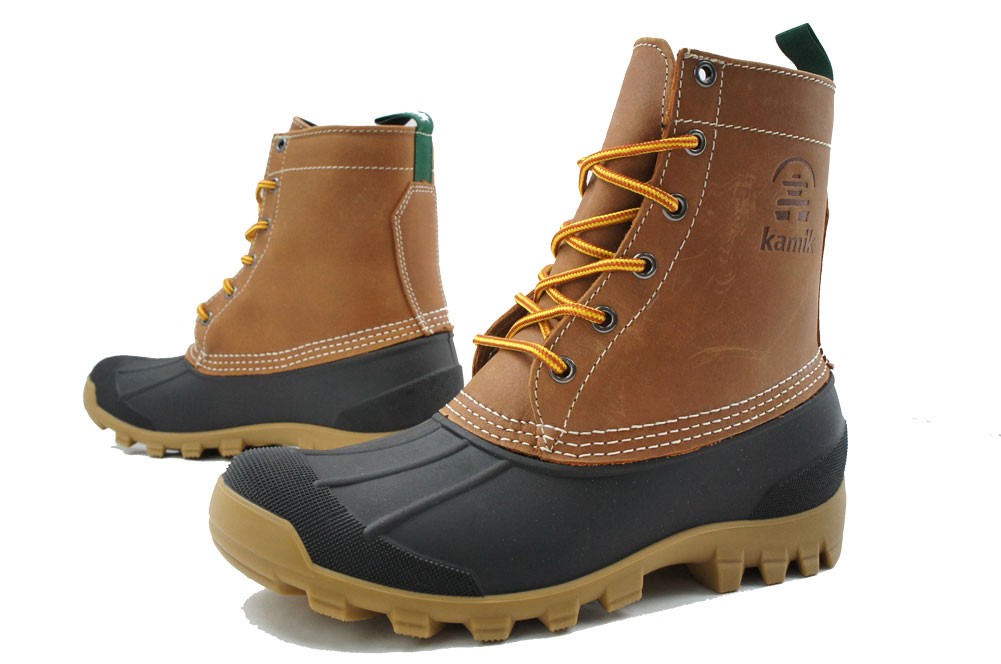 カミック Kamik ユーコン6 メンズ ブーツ Yukon6 レースアップブーツ ショートブーツ 編み上げブーツ 防寒 防水 ウォータープルーフ 雪 冬 雪寒地 雪国 ファッションの