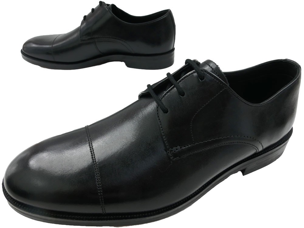 クラークス Clarks メンズ ビジネスシューズ オリバーキャップ 革靴 紳士靴 フォーマル リクルート フレッシャーズ ドレスシューズ  26143764 ブラック 黒