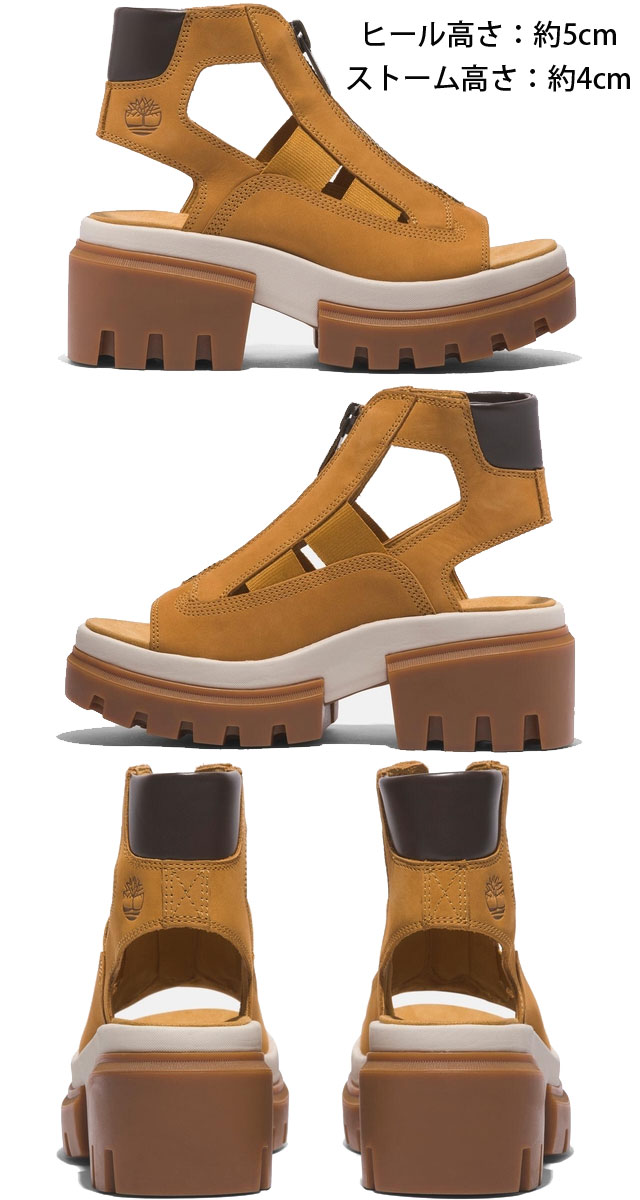Timberland ティンバーランド 厚底 サンダル レディース