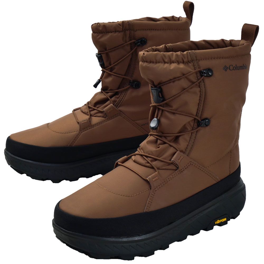 Columbia（コロンビア） 防水 スノーブーツ メンズ イエローテイル