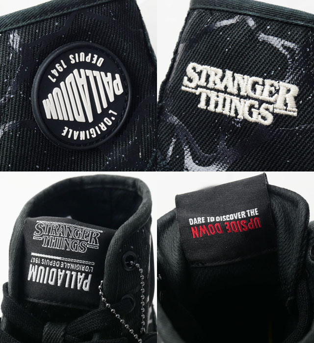 PALLADIUM（パラディウム） ストレンジャーシングス コラボモデル