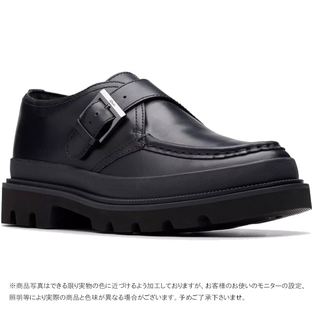 Clarks（クラークス） 厚底 メンズ バデルモンク チャンキーソール