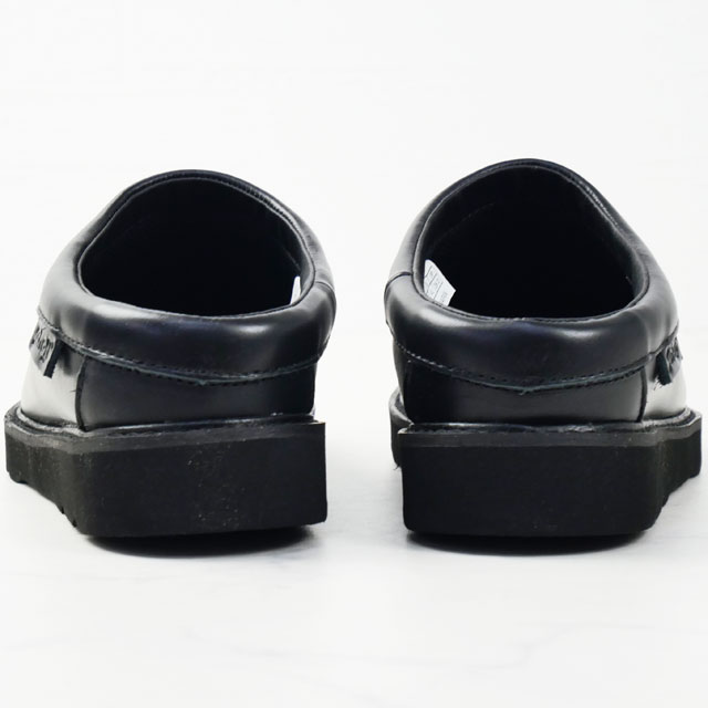Schott ショット レザーサンダル 41 黒 美品 本革 ナパレザー 箱付 Schott N.Y.C（ショット） クロッグサンダル メンズ レザーシューズ