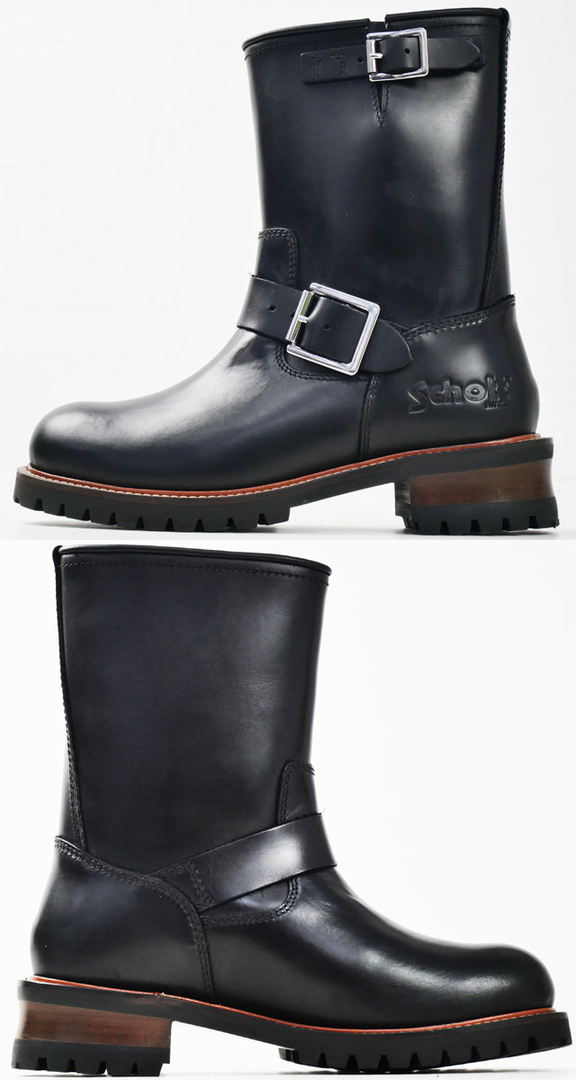 Schott N.Y.C（ショット） エンジニアブーツ レディース ハーフブーツ