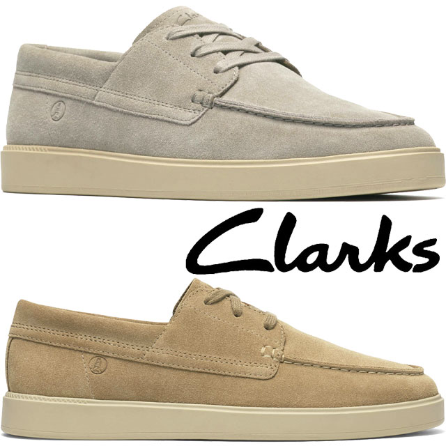 新品未使用　Clarks メンズ夏お洒落スリッポン デッキシューズ27センチ i30-s7125-7126-1.jpg