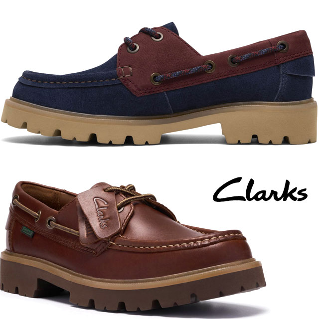 Clarks（クラークス） メンズ デッキシューズ クレイヒルボート