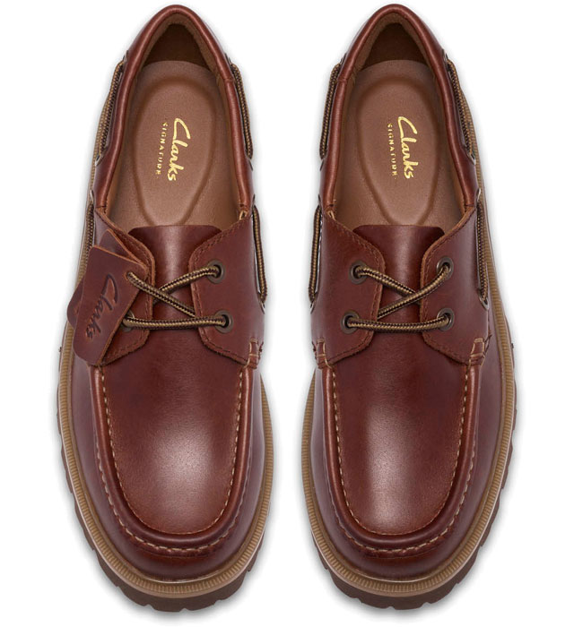 Clarks（クラークス） メンズ デッキシューズ クレイヒルボート